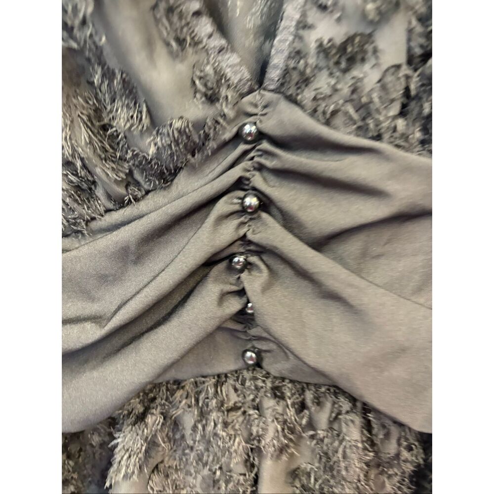Black Shag Blouse View 4